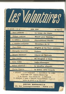 Les Volontaires / 1939 Image 1
